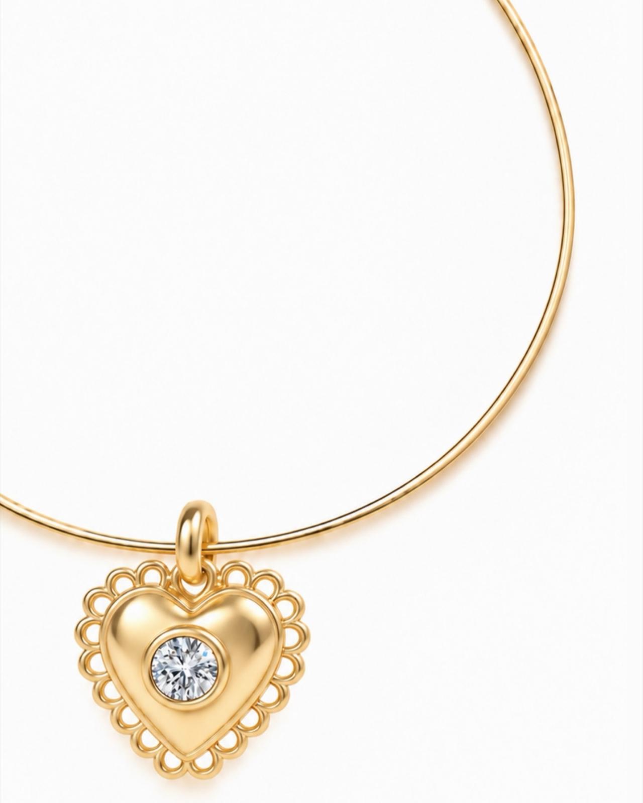 Amour Heart Choker