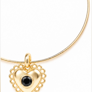 Amour Noir Heart Choker